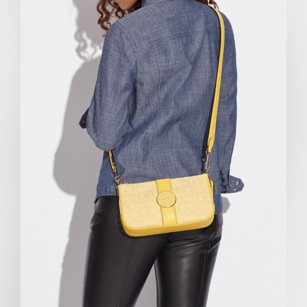 Coach Lonnie Baguette Crossbody
